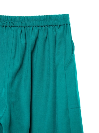 CONTE INDIANA Укороченные брюки свободного кроя из вискозы с эффектом "ощущение шелка"