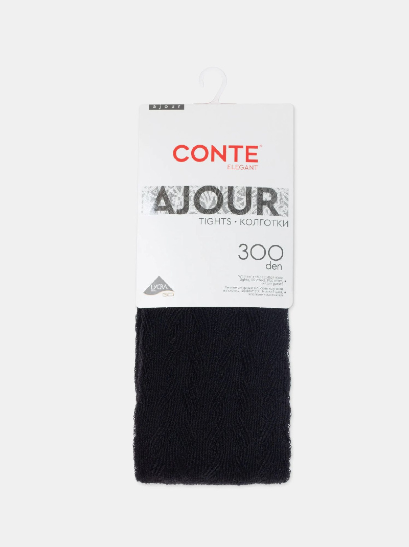 Колготки женские Ajour 300 nero Колготки женские Ajour 300 nero