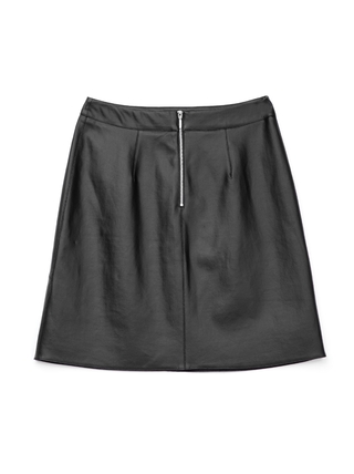 CONTE ALLURE Юбка А-силуэта с напылением "под кожу"