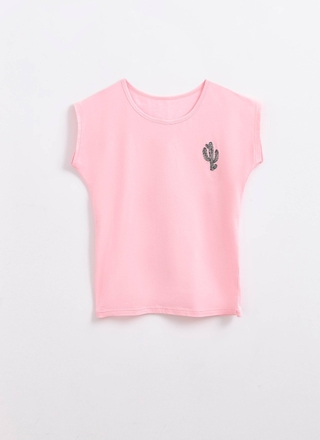 Dea Mia Фуфайка женская 5604 SINGLET (с аппликацией)