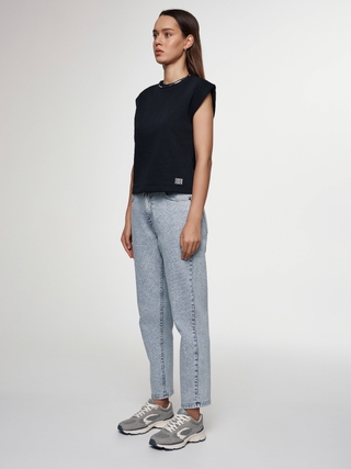 CONTE CON-656 Джинсы mom fit с высокой посадкой