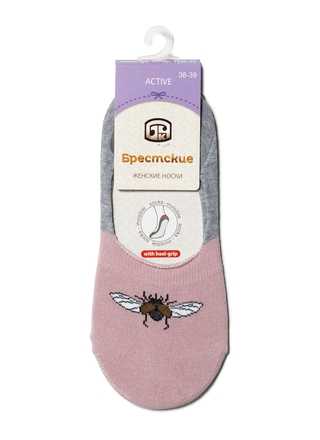 Брестские Active 1334 (Подследники С Антискользящим Покрытием На Пятке) Носки женские