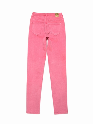 CONTE CON-236 Lycra® Цветные джинсы skinny с высокой посадкой и эффектом варки