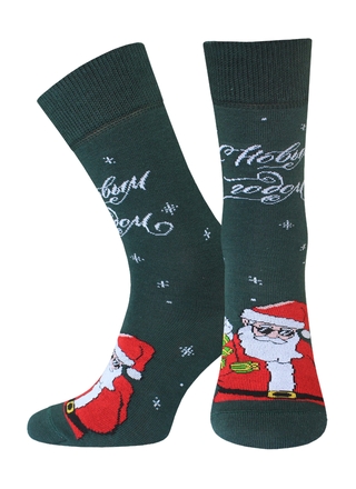 БРЕСТСКИЕ НОСКИ МУЖСКИЕ 2146 NEW YEAR (средней длины, НГ)