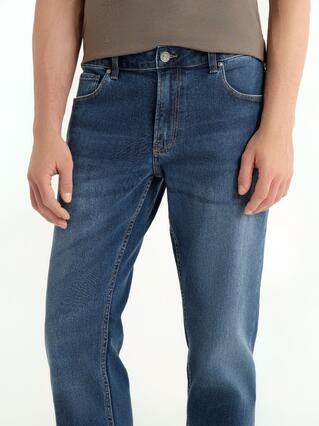 CONTE CNM-01 Джинсы straight c эффектом потёртостей