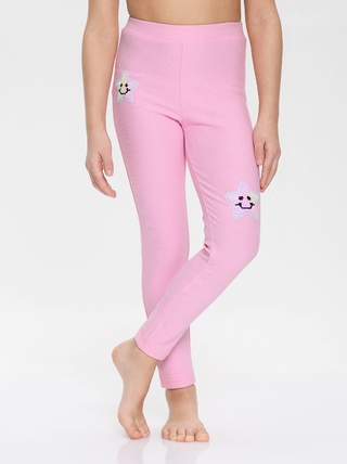 CONTE MINI COSMO Джеггинсы со звездочками из пайеток 