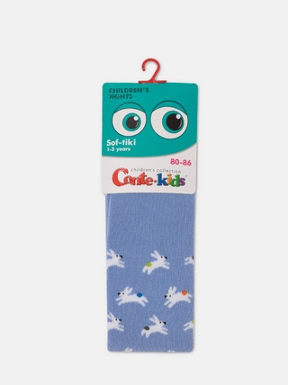 Conte-kids Колготки SOF-TIKI (махровые внутри) с рисунками