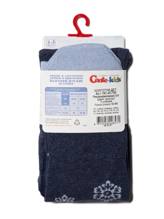 Conte-kids ©Disney Frozen Хлопковые колготки с люрексом, стразами и рисунками героев 