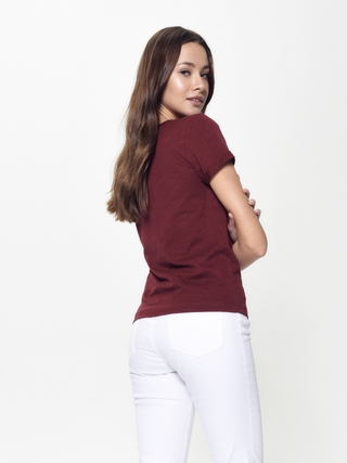 CONTE LD 926 Хлопковая футболка с отложными манжетами