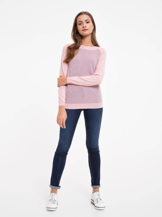 CONTE LDK 036 Экстрамягкий фактурный джемпер с металлическим блеском