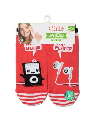 CONTE HAPPY Короткие хлопковые носки