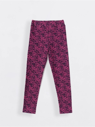 CONTE LEDA Яркие леггинсы с рисунком "буквы" 