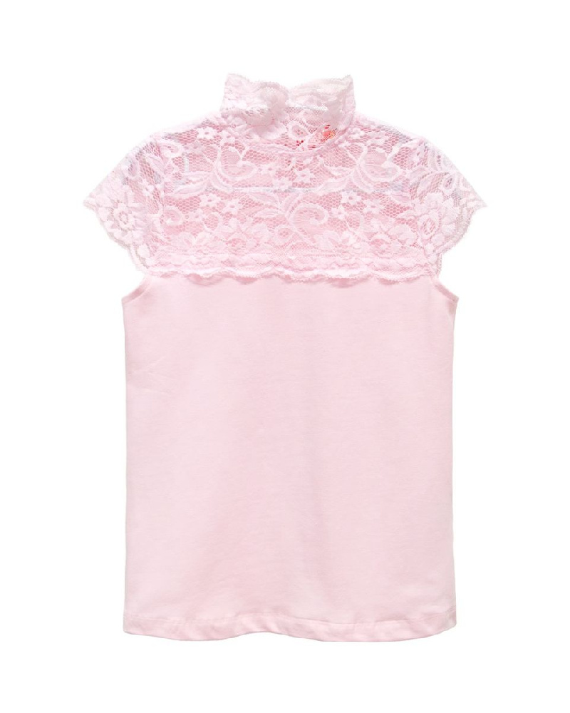 Джемпер для девочки с коротким рукавом