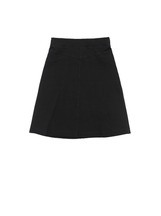 CONTE PARIS Классическая черная юбка А-силуэта