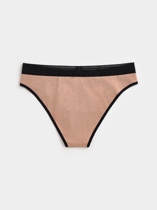 CONTE Poetic LB 1528 Трусы «бикини» из хлопка с ажурной тесьмой