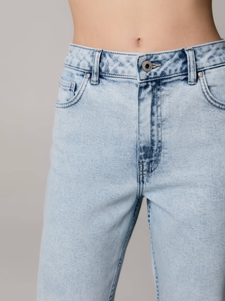 CONTE CON-540 Джинсы straight оксидной варки с высокой посадкой