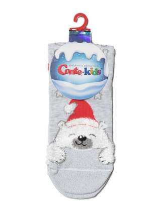 Conte-Kids Сияющие новогодние носки "Мишка"