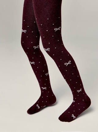 Conte-kids Хлопковые колготки TIP-TOP с люрексом