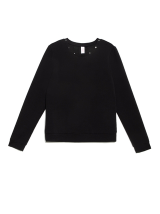 CONTE LD 887 Ультракомфортный свитшот с металлическим декором