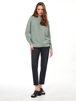 CONTE Фактурный джемпер с объемными рукавами-реглан LDK 216