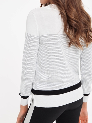 CONTE LDK 035 Экстрамягкий фактурный джемпер с металлическим блеском