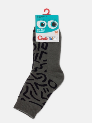 CONTE-KIDS SOF-TIKI Носки детские махровые "Hieroglyphs"