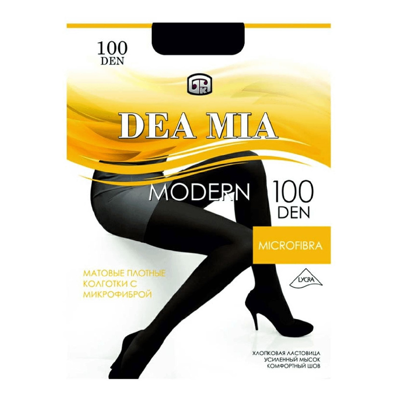Колготки женские Dea Mia Modern 100 nero Колготки женские Dea Mia Modern 100 nero