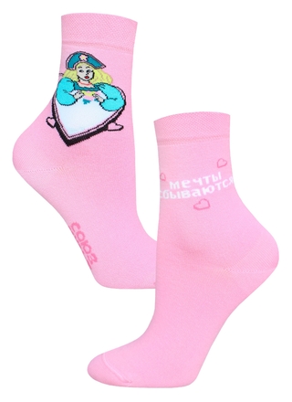 БРЕСТСКИЕ НОСКИ ЖЕНСКИЕ 1161 СМФ "Летучий корабль" (средней длины)