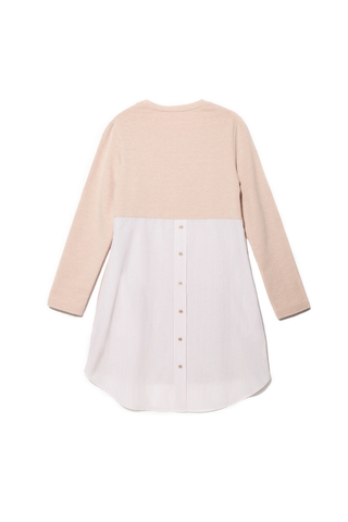 CONTE LTH 831 Стильная туника с имитацией рубашки