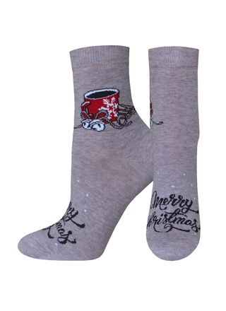 БРЕСТСКИЕ НОСКИ ЖЕНСКИЕ 1137Е NEW YEAR (в конверте)