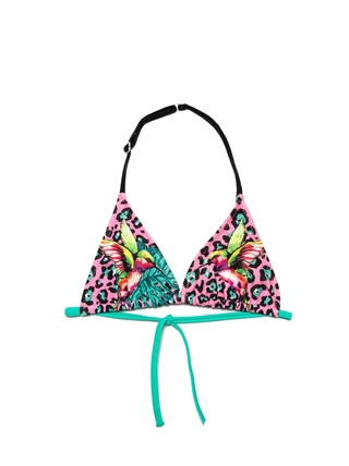 ESLI Купальник с радужным леопардовым и цветочным рисунком JUNGLE