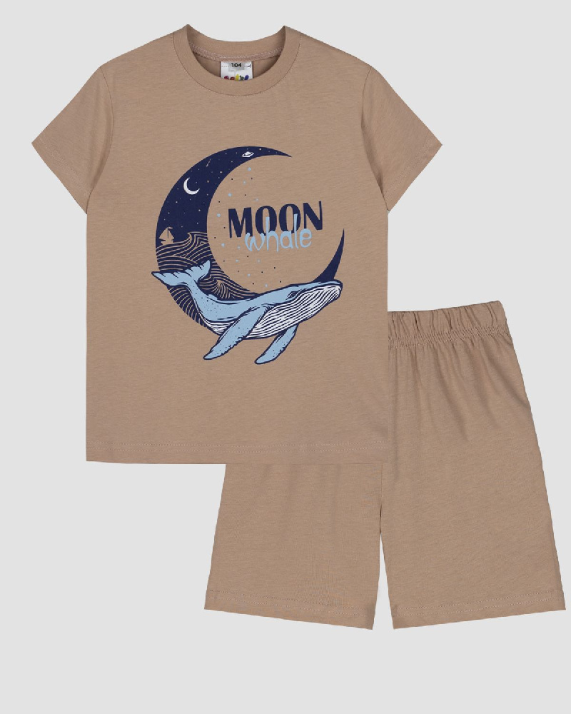 Пижама для мальчика (футболка+шорты) Пижама для мальчика (футболка+шорты)