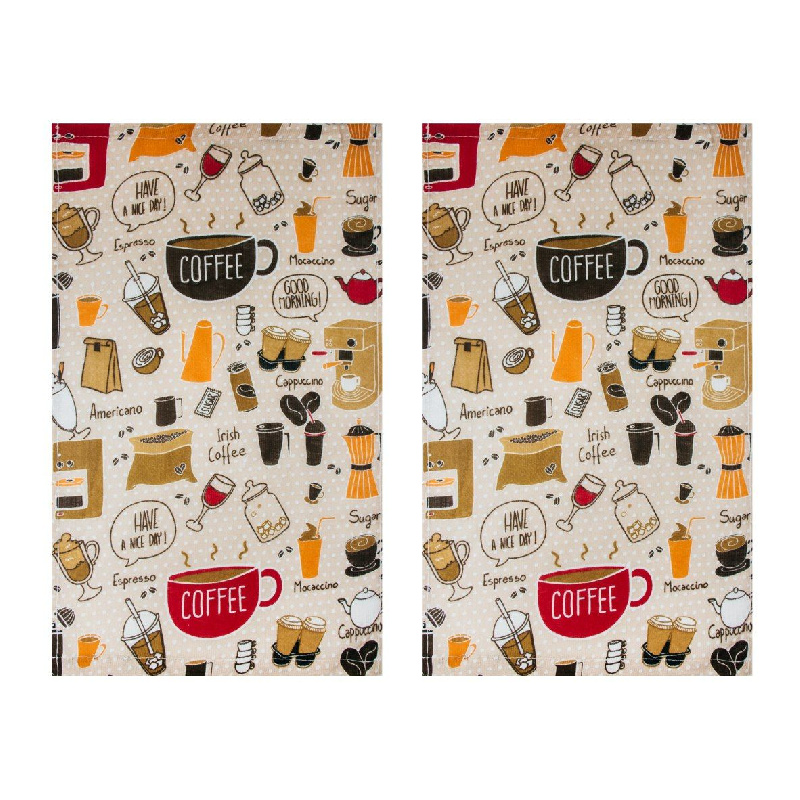 Набор вафельных полотенец (2шт.)