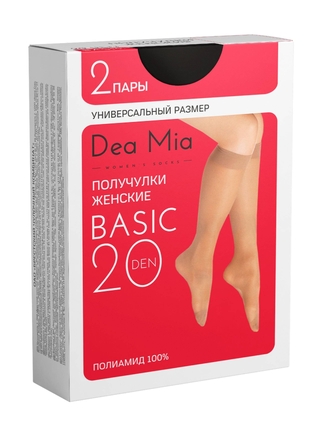 Dea Mia Получулки женские BASIC 20