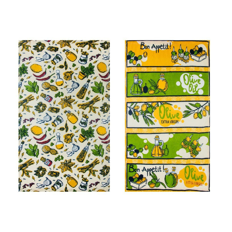 Набор вафельных полотенец (2шт.)