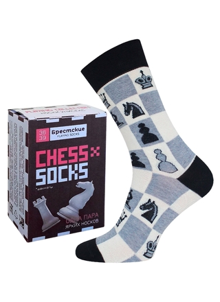 БРЕСТСКИЕ НОСКИ 4200К CHESS (средней длины)