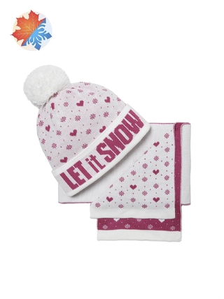 ESLI 18С-140СП; 18С-141СП Комплект детский трикотажный: шапка и шарф 