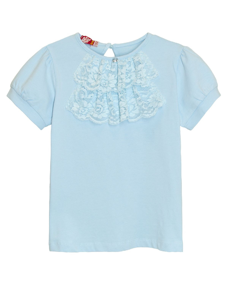 Джемпер с коротким рукавом для девочки Джемпер с коротким рукавом для девочки