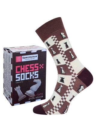 БРЕСТСКИЕ НОСКИ 4200К CHESS (средней длины)