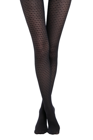 CONTE ACCENT Колготки женские с рисунком «ромбы»