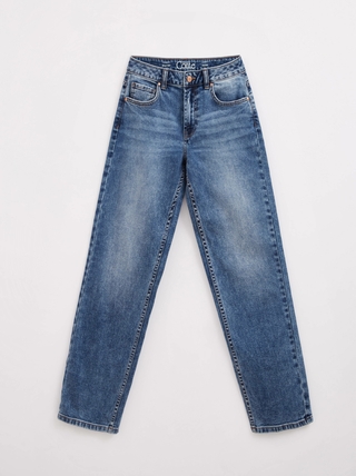 CONTE CON-406 Джинсы прямого кроя c высокой посадкой