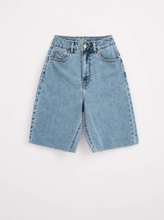 CONTE CON-429 Джинсовые шорты с необработанным краем CONTE CON-429 Джинсовые шорты с необработанным краем