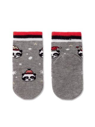 CONTE-KIDS Новогодние носки «Xmas panda»