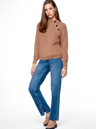 CONTE LDK 219 Джемпер с планкой на пуговицах