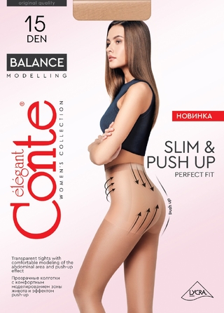 CONTE ELEGANT BALANCE 15 Колготки женские