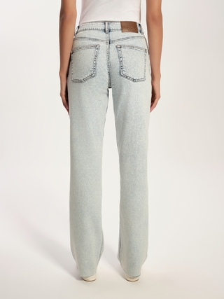 CONTE CON-786 Джинсы straight ULTRA LONG с необработанным краем