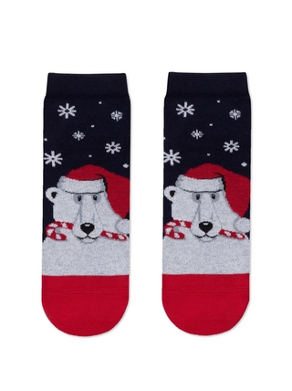 Брестские 1145 Classic (Укороченные) Новогодние Носки женские