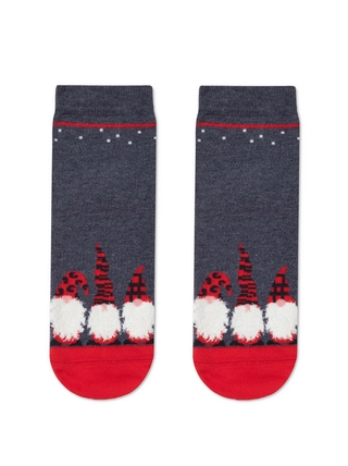 БРЕСТСКИЕ НОСКИ ДЕТСКИЕ 3079 KIDS НОВОГОДНИЕ (средней длины) 