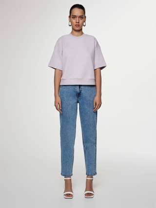 CONTE CON-616 Джинсы mom fit оксидной варки с высокой посадкой