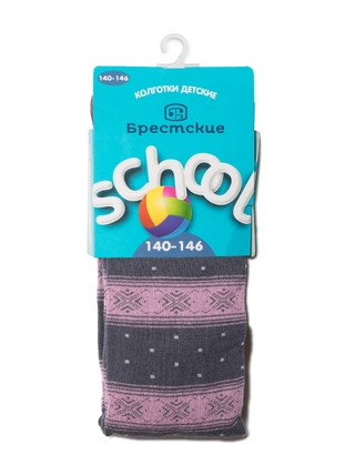 БРЕСТСКИЕ КОЛГОТКИ ДЕТСКИЕ 3280 SCHOOL (с рисунком)